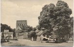 AK Foto Schönhausen an der Elbe Dorfplatz 1964