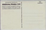 AK München Schäfflertanz Fahnen-Gruppe Gruppenfoto 1949