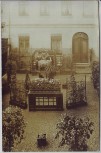 AK Foto Crimmitschau Haus Innenhof Mann Frau Hund 1912 RAR