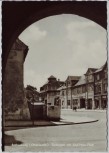 AK Foto Rothenburg/Oberlausitz Torbogen mit Karl-Marx-Platz 1962