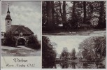 AK Mehrbild Diehsa bei Waldhufen Kr. Niesky Park Kirche 1965
