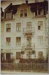 VERKAUFT !!!   AK Foto Freiburg im Breisgau Hausansicht 1915