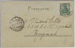 AK Passepartout Saarbrücken St. Johann Ehrental 1903