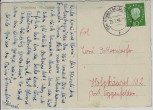AK Nürnberg Flughafen Tower mit Flugzeug 1959
