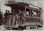 AK Foto Cottbus 75 Jahre Cottbuser Straßenbahn 1987