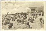 AK Ostseebad Grömitz in Holstein Strand mit Strandhalle 1926