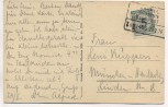 AK Kochel am See Denkmal des Schmid von Kochel Bahnpoststempel 1924