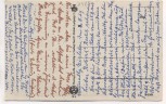 AK Eisleben Blick nach dem Marktkirchtürmen mit Menschen 1950