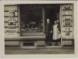 Foto Leipzig Blick auf Geschäft Inh. Paul Fritzsche 1927