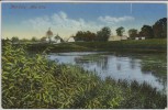 AK Mühlberg/Elbe Alte Elbe Ortsansicht 1910