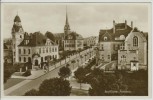 AK Bad Elster Straßenansicht mit Postamt 1937