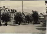 AK Foto Triptis Blick auf Markt mit Hotel Thüringen 1967