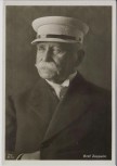 AK Foto Graf Zeppelin mit Schirmmütze 1930