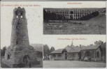 AK Netzschkau Göltzschtalbrücke Kuhberg mit Bismarckturm 1922