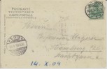 AK Gruss vom Bord des Salondampfers Frisia Schiff Werft Janssen & Schmilinsky Højer Sogn Hoyer Nordschleswig 1904 RAR