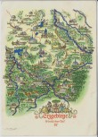 Künstler-AK A. Hoppe Erzgebirge Westlicher Teil IV Mulda Seiffen Olbernhau 1959