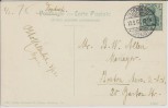 AK Oldenburg Blick auf Stau mit Post 1906