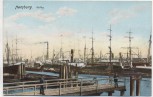 VERKAUFT !!!   AK Hamburg Hafen 1910