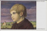 Künstler-AK H. Huber-Sulzemoos Sohn des Künstlers Kind Junge 1920