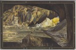 Künstler-AK Die Feengrotten von Saalfeld/Saale Nr. 1 Der Märchendom mit der Gralsburg 1915