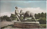AK Foto Unna in Westfalen Esel Denkmal 1961