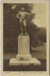 AK Leipzig Der Wächter Museums-Anlagen 1925