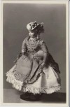 AK Foto Sonneberg Thüringen Deutsches Spielzeugmuseum Puppendame 1935