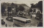 AK Foto Berlin Mitte Potsdamer Platz Bus Straßenbahn viele Menschen 1935