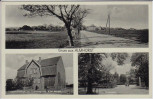 AK Mehrbild Gruss aus Almhorst bei Seelze Dorfplatz Gastwirtschaft Niedersachsen 1942 RAR