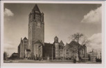 AK Foto Posen Schloß mit Menschen Poznań Polen 1941