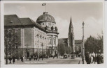 AK Foto Posen An der Paulikirche vile Menschen Poznań Polen 1942