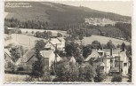 VERKAUFT !!!   AK Foto Berg- u. Sport-Hotel Justinsklause Hochofen Vysoká Pec u Nejdku b. Neudek Nejdek Tschechien 1937