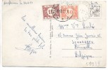 AK Bruchhausen ( Sauerland ) b. Olsberg mit Nachgebühr Belgien 1951