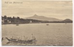 VERKAUFT !!!   AK Gruß vom Hammersee mit Jeschken Hammer am See Hamr na Jezeře b. Reichenberg Liberec Tschechien 1913