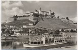 AK Foto Würzburg mit Schiff M.S. Ursula-Charlotte 1960
