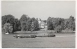 VERKAUFT !!!   AK Foto Berlin Erholungsheim Gatow mit Havel und Schiff 1963