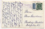 AK Foto Rotensol im Schwarzwald Waldpartie b. Herrenalb Landpoststempel 1952