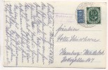 AK Foto Rotensol im Schwarzwald Waldsee b. Herrenalb Landpoststempel 1952