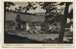 AK Altenau im Oberharz Braunschweiger Schülerinnenheim Bahnpoststempel 1939 RAR