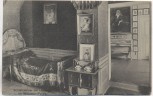AK Weimar Schlafzimmer der Herzogin im Wittums-Palais 1920