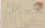 Künstler-AK Gemälde Prof. Ad. Liebscher Beim Mondschein 1918