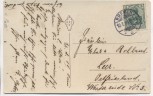 Künstler-AK Frau mit großem Hut gelb 1914