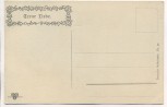 Künstler-AK Liedkarte Treue Liebe Deutsche Volkslieder Nr. 25 Offset-Druck 1920