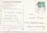 AK Foto Weisse Flotte Potsdam Salonschiff Nedlitz 1983