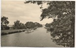 AK Foto Blossin Mole mit Einfahrt und Schiff b. Heidesee Königs Wusterhausen 1963