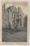 AK Tivoli Longwy-Haut Straße nach Mont-St. Martin Soldaten vor Grab Lothringen 1.WK Feldpost Landsturm Inf.-Batl. Reutlingen 1915