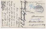 AK Berlin Siegesallee mit Denkmal und Menschen Soldatenkarte 1910