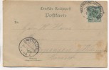 Litho Gruss aus Bad Elmen Erlenbad Lindenbad Salzelmen Schönebeck Elbe 1898