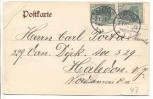 AK Crefeld Krefeld Partie am Bismarck-Denkmal 1903