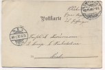 AK Gruss aus der Garnision Soldaten bei der Vereidigung Soldatenkarte 1908